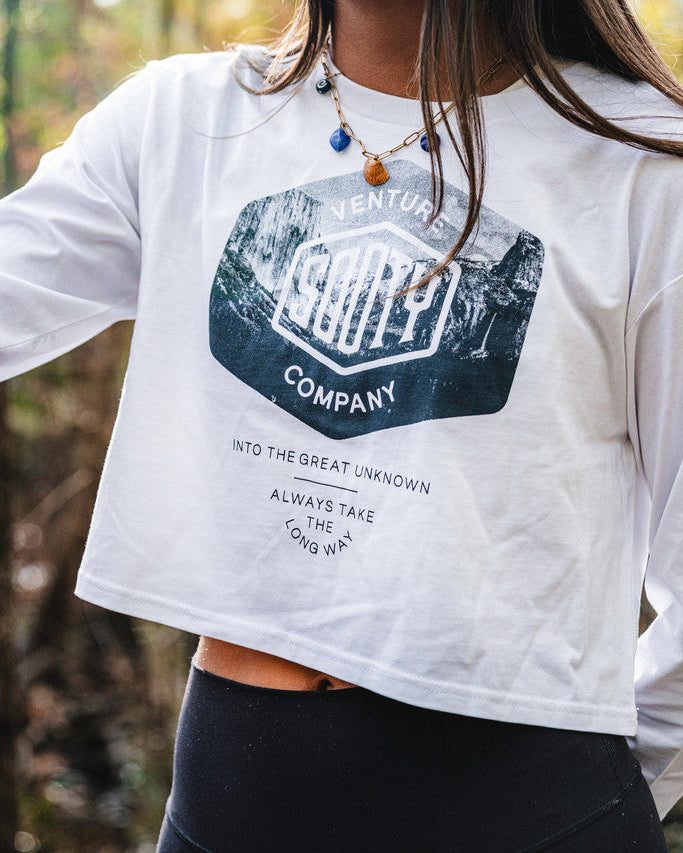 Solo Climb Womans' Long Sleeve Crop