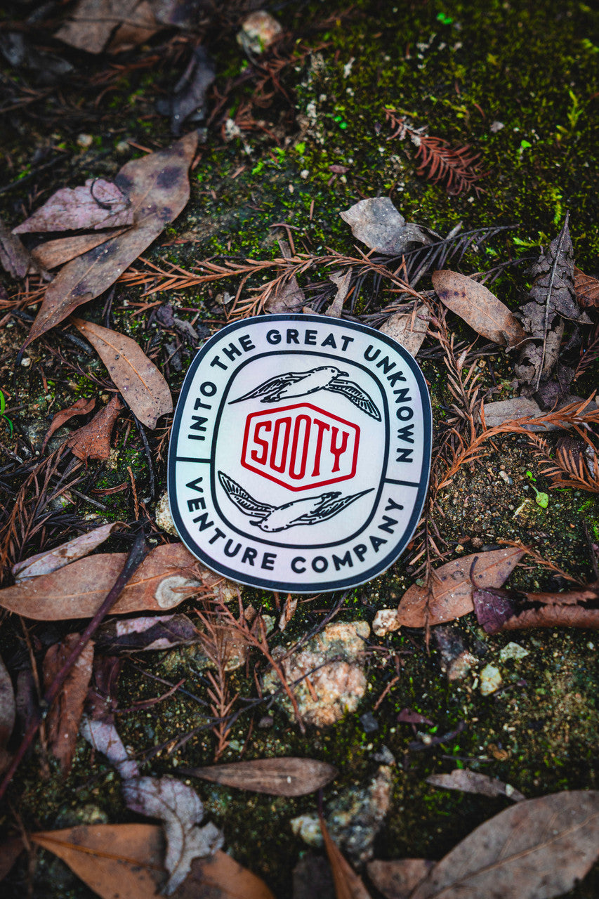 Destination Unknown Holographic Sticker
