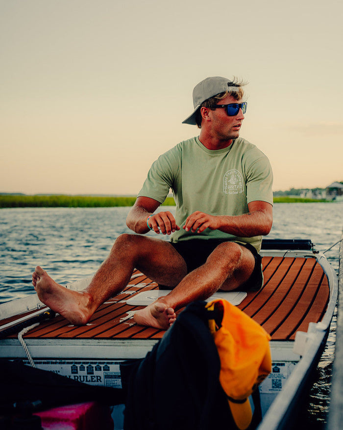 Shoreline Patch Snap Back Hat
