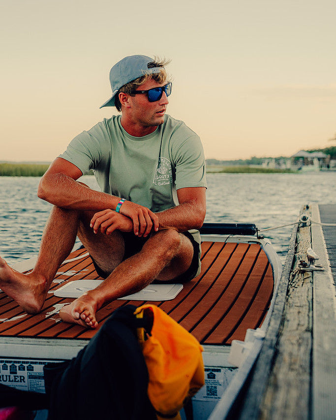 Shoreline Patch Snap Back Hat