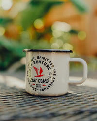 Gray Enamel Mug