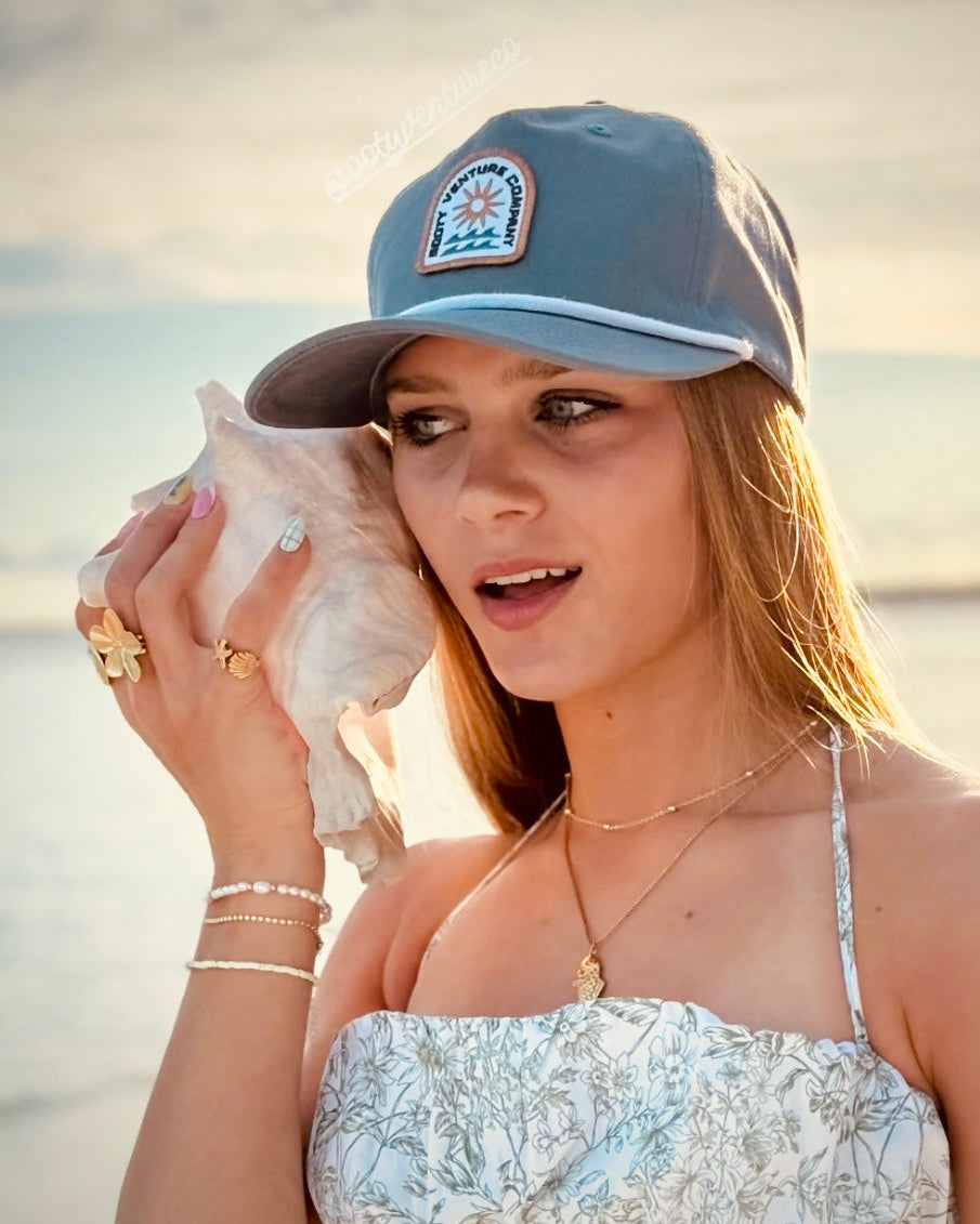 Shoreline Patch Snap Back Hat