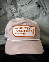 Sooty Patch Snap Back Rope Hat