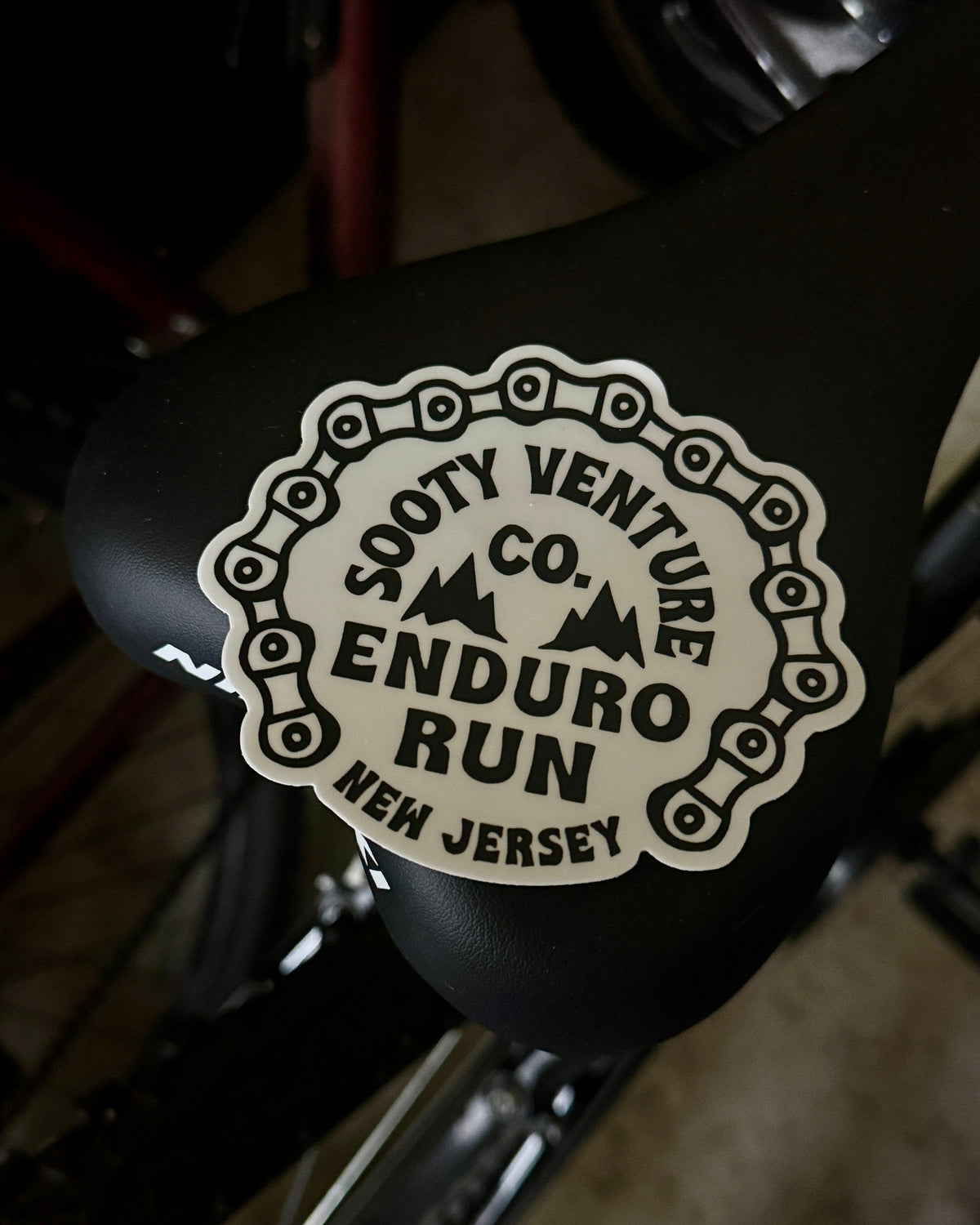 Enduro Run Sticker