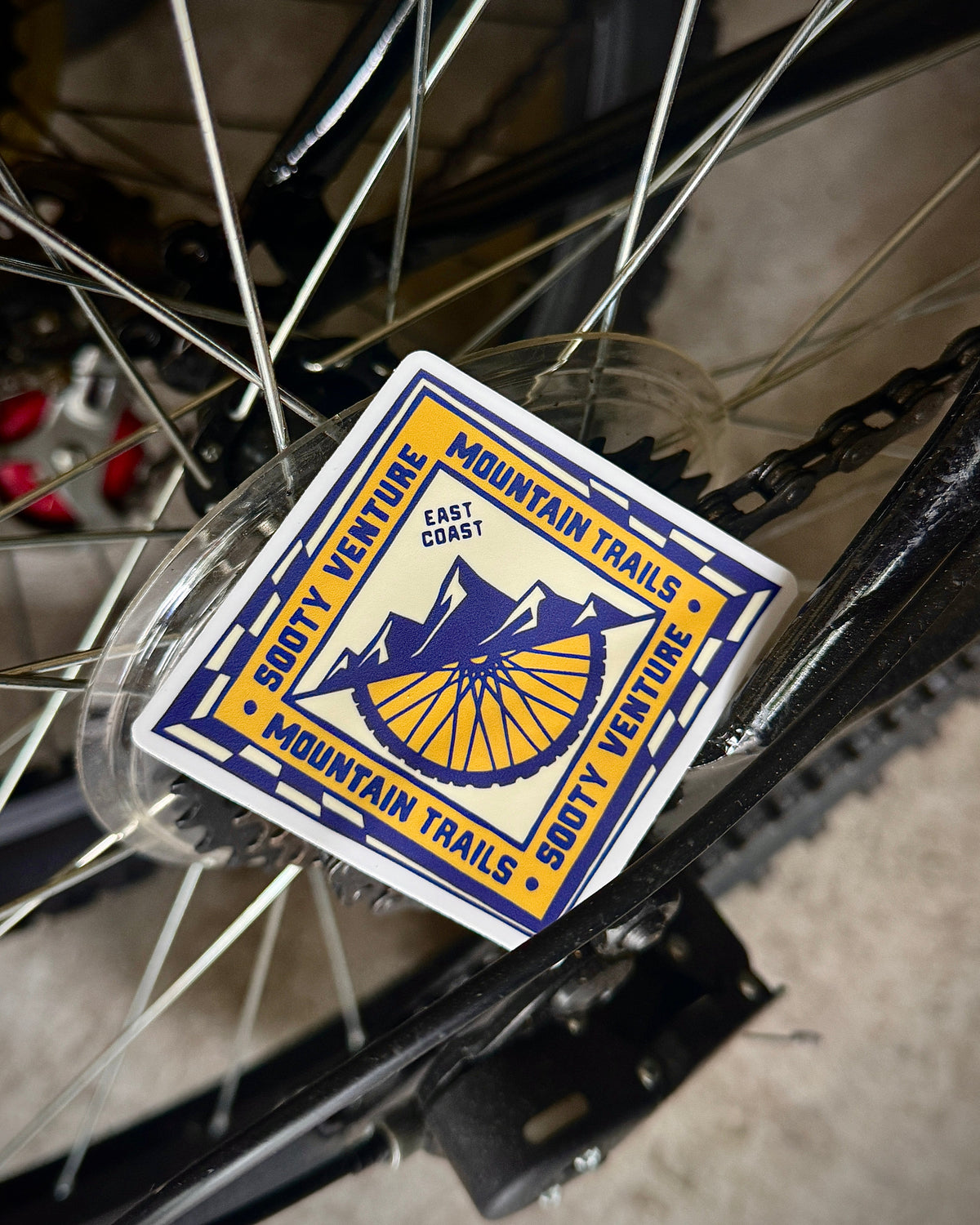 Mountain Trails Sticker