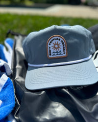 Beach Day Patch Snap Back Hat