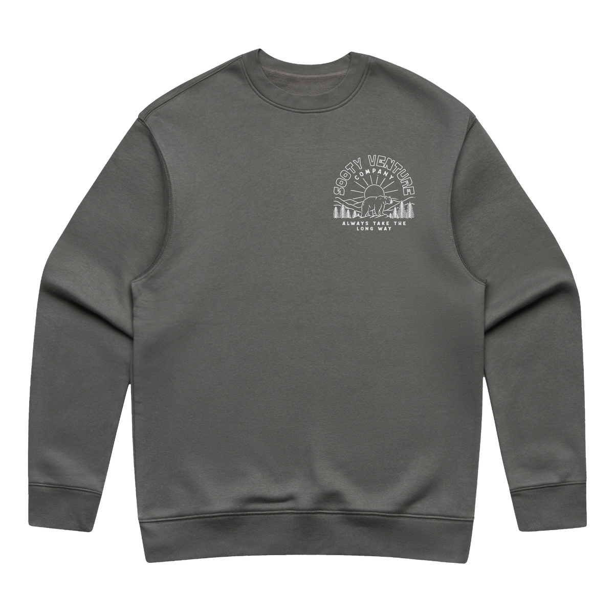 Bear Mountain Relax Crew Sweatshirt