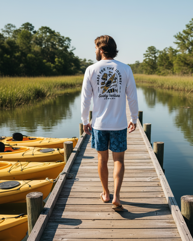 Made For The Journey Long Sleeve Tee - Renderique Photo 1