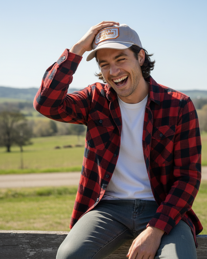 Sooty Patch Snap Back Rope Hat - Renderique Photo 1