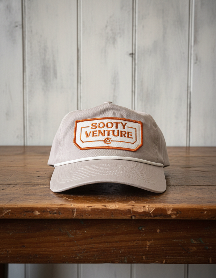 Sooty Patch Snap Back Rope Hat - Renderique Photo 1