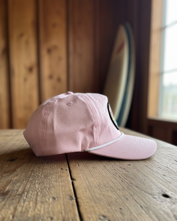 Sun Horizon Patch Snapback Hat - Renderique Photo 1