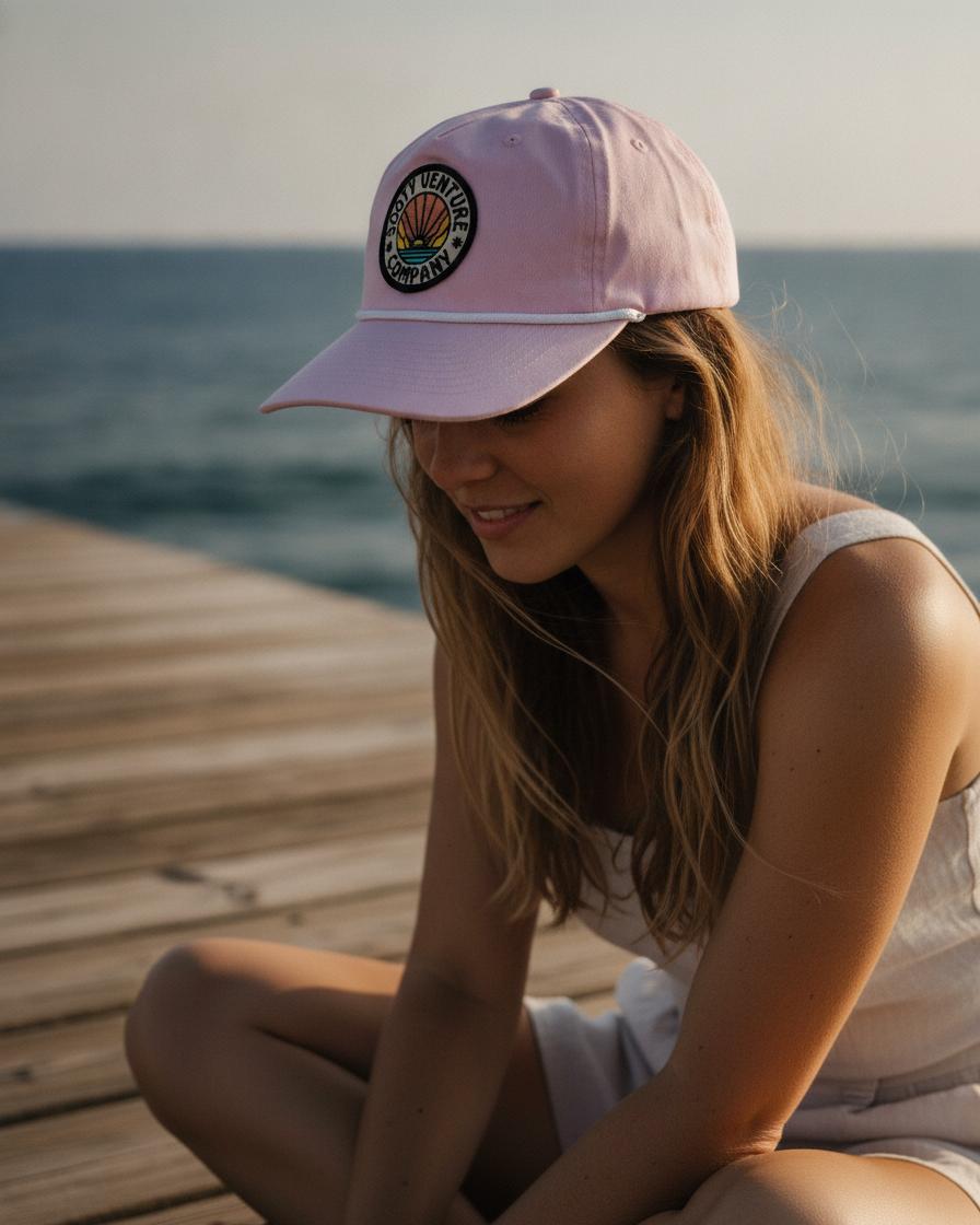Horizon Patch Snapback Hat - Renderique Photo 1