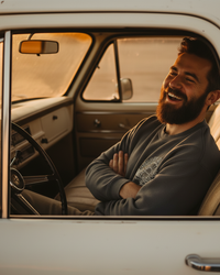 Bear Mountain Relax Crew Sweatshirt - Renderique Photo 2