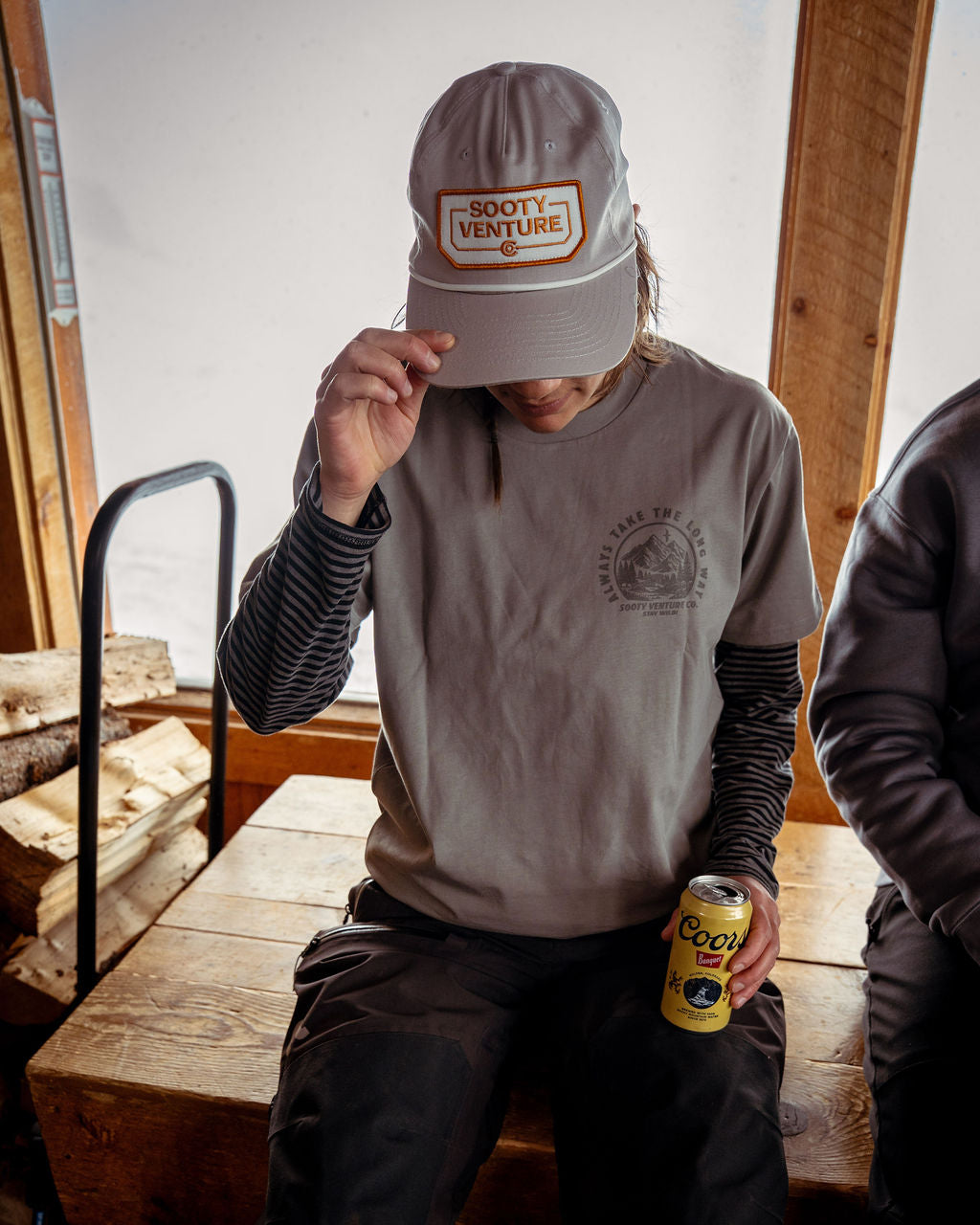 Sooty Patch Snap Back Rope Hat