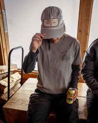 Sooty Patch Snap Back Rope Hat
